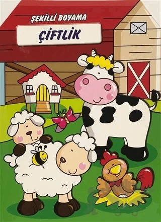 Çiftlik - Şekilli Boyama – Kolektif – Mikro Kitap kitap kapağı