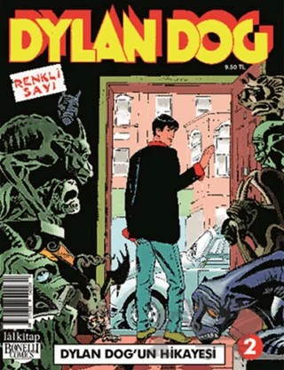 Dylan Dog Sayı 2 : Dylan Dog'un Hikayesi (Renkli Sayı) – Tiziano Sclavi – Lal Kitap kitap kapağı