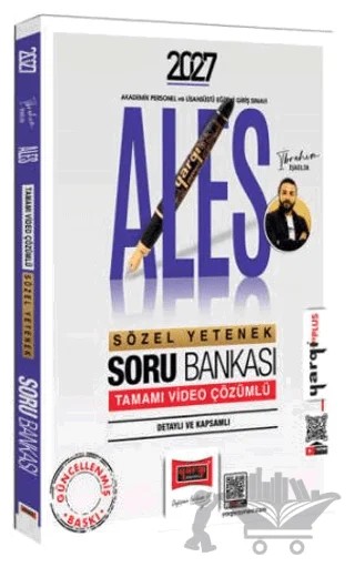 2027 ALES Sözel Yetenek Tamamı Video Çözümlü Soru Bankası – İbrahim İşbilir – Yargı Yayınevi kitap kapağı