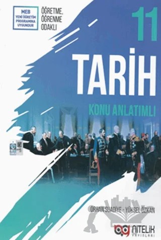 Nitelik 11. Sınıf Tarih Konu Anlatımlı – Orhan Suadiye, Yüksel Özkan – Nitelik Yayınları - Bayilik kitap kapağı