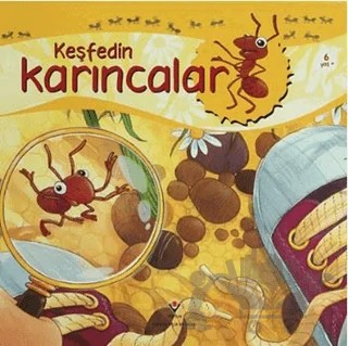 Keşfedin - Karıncalar – Alejandro Algarra – TÜBİTAK Yayınları kitap kapağı