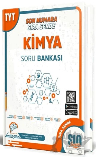 TYT Sıra Sende Kimya Soru Bankası – Emrah Yüce, Züleyha Bozan, İbrahim Temurayak – Son Numara Yayınları kitap kapağı