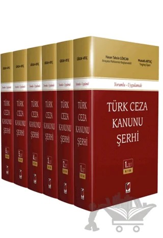 Türk Ceza Kanunu Şerhi (6 Cilt Takım) – Hasan Tahsin Gökcan, Mustafa Artuç – Adalet Yayınevi kitap kapağı