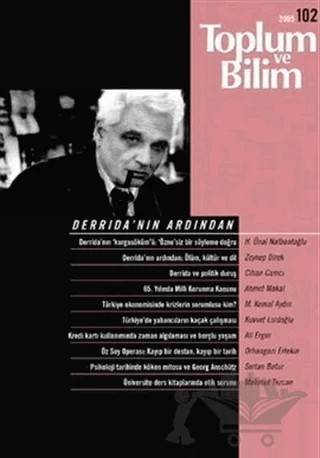 Toplum ve Bilim Sayı: 102 – Birikim Yayınları kitap kapağı