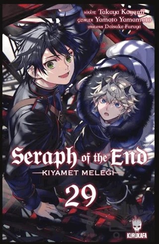 Seraph of the end- Kıyamet Meleği 29 – Takaya Kagami – Kurukafa Yayınevi kitap kapağı