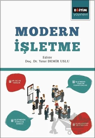 Modern İşletme – Kolektif – Eğitim Yayınevi - Ders Kitapları kitap kapağı