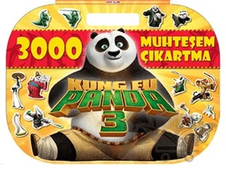 Kung Fu Panda 3 - (3000 Muhteşem Çıkartma) – Kolektif – Beta Kids kitap kapağı