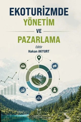 Ekoturizmde Yönetim ve Pazarlama – Hakan Akyurt – Akademisyen Kitabevi kitap kapağı