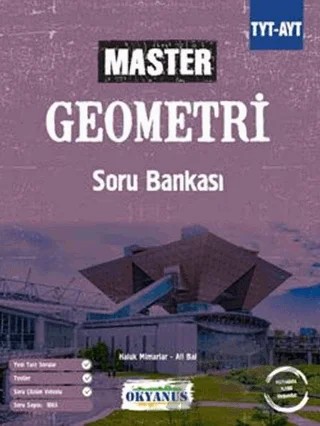 TYT AYT Master Geometri Soru Bankası – Haluk Mimarlar, Ali Bal – Okyanus Yayınları kitap kapağı