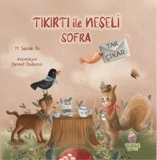 Tıkırtı ile Neşeli Sofra – M. Sacide Ak – Tumba Çocuk kitap kapağı