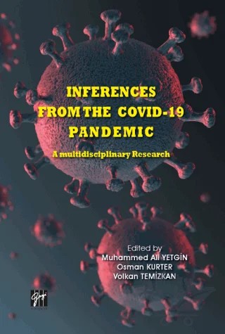 Inferences From The Covid-19 Pandemic – Muhammed Ali Yetgin, Osman Kurter, Volkan Temizkan – Gazi Kitabevi kitap kapağı