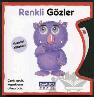 Renkli Gözler - Renkler Kitabım – Steve Augarde – Çamlıca Çocuk Yayınları kitap kapağı