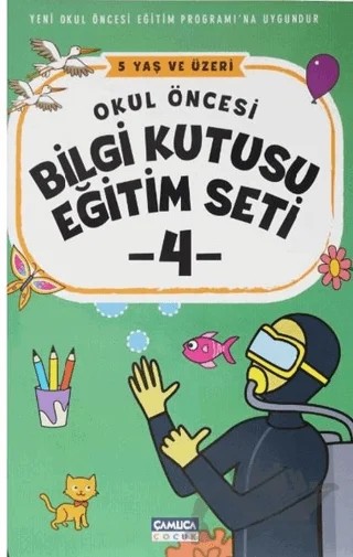 Okul Öncesi Bilgi Kutusu Eğitim Seti - 4 – Kolektif – Çamlıca Çocuk Yayınları kitap kapağı