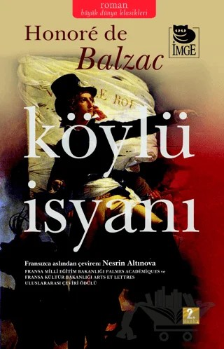 Köylü İsyanı – Honore de Balzac – İmge Kitabevi Yayınları kitap kapağı