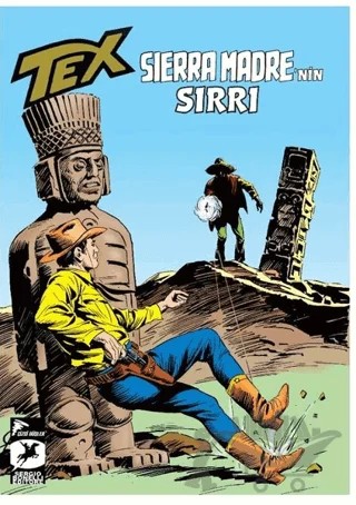 Tex Klasik Serisi 51 - Siearra Madre'nin Sırrı – Gianluigi Bonelli – Çizgi Düşler Yayınevi kitap kapağı