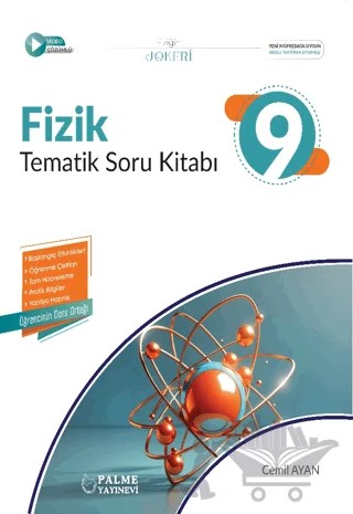 2025 9. Sınıf Fizik Tematik Soru Kitabı – Cemil Ayan – Palme Yayınları kitap kapağı