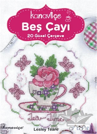 Kanaviçe Beş Çayı - 20 Güzel Çerçeve – Lesley Teare – Tuva Yayıncılık kitap kapağı
