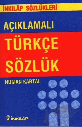 Açıklamalı Türkçe Sözlük – Numan Kartal – İnkılap Kitabevi kitap kapağı