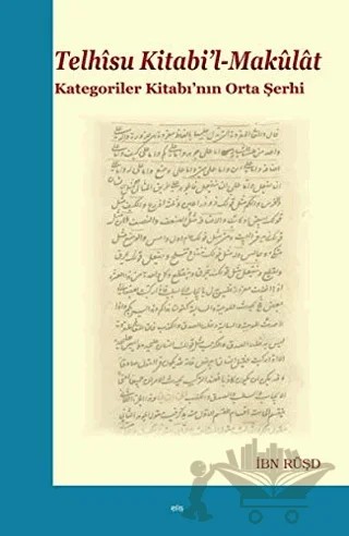 Telhisu Kitabi’l-Makulat – İbn Rüşd – Elis Yayınları kitap kapağı