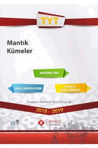 TYT Mantık Kümeler – Kolektif – Sonuç Yayınları kitap kapağı
