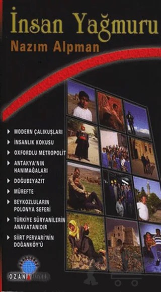 İnsan Yağmuru – Nazım Alpman – Ozan Yayıncılık kitap kapağı