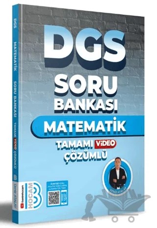 DGS Matematik Tamamı Çözümlü Soru Bankası – Deniz Atalay – Benim Hocam Yayınları kitap kapağı