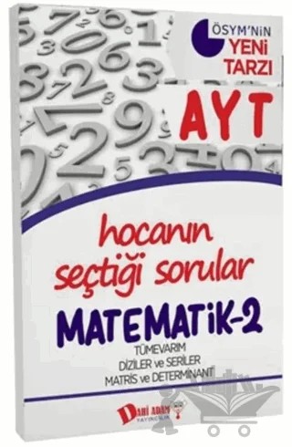AYT Hocanın Seçtiği Sorular Matematik 2 Soru Bankası – Kolektif – Dahi Adam Yayıncılık kitap kapağı