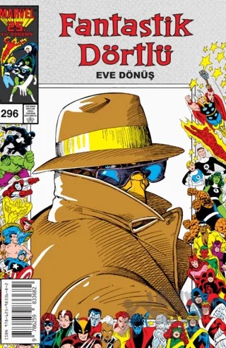 Fantastik Dörtlü Sayı 296 (1961) – Stan Lee – Felix Koleksiyon kitap kapağı