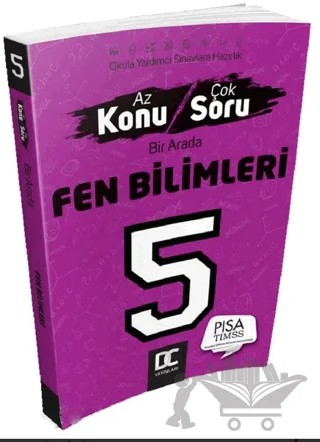 5. Sınıf Fen Bilimleri Az Konu Çok Soru Bir Arada – Kolektif – Doğru Cevap Yayınları kitap kapağı