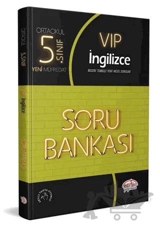 5. Sınıf VIP İngilizce Soru Bankası – Kolektif – Editör Yayınevi kitap kapağı