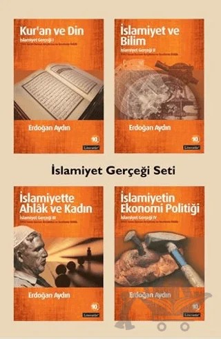 İslamiyet Gerçeği Seti (4 Kitap Set) – Erdoğan Aydın – Literatür Yayıncılık kitap kapağı