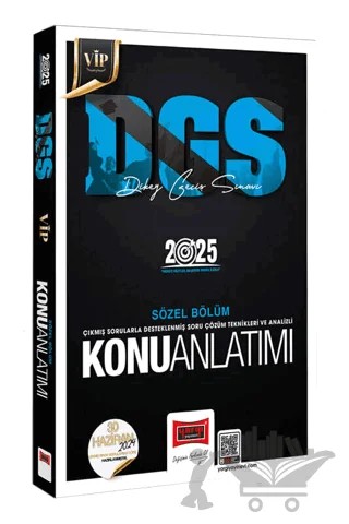 2025 DGS VİP Sözel Yetenek Konu Anlatımı – Kolektif – Yargı Yayınevi kitap kapağı