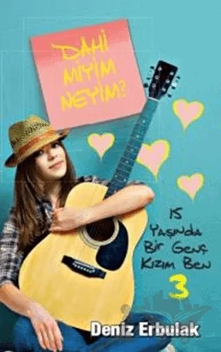 Dahi miyim Neyim? – Deniz Erbulak – Doğan Egmont Yayıncılık kitap kapağı