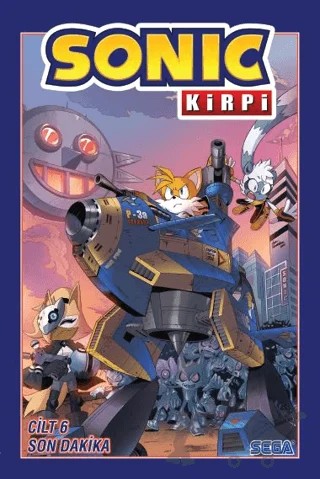 Kirpi Sonic Cilt 6 - Son Dakika – Ian Flynn – Presstij Kitap kitap kapağı