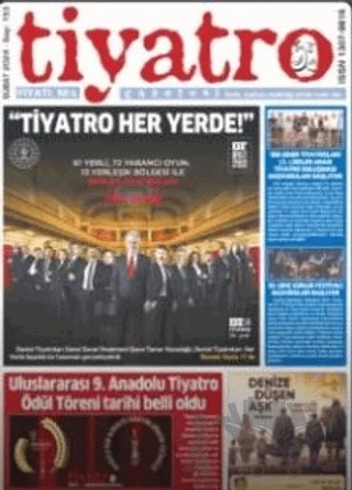 Tiyatro Gazetesi Sayı : 153 - Şubat 2024 – Tiyatro Gazetesi kitap kapağı