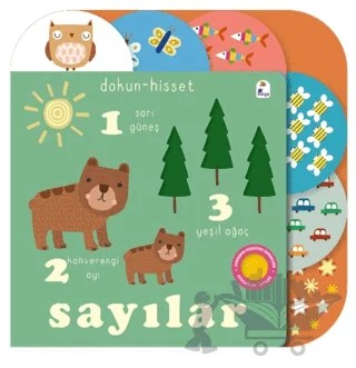 Dokun- Hisset / Sayılar – Kolektif – İndigo Çocuk kitap kapağı