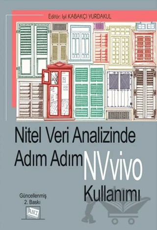 Nitel Veri Analizinde Adım Adım NVivo Kullanımı – Kolektif – Anı Yayıncılık kitap kapağı