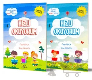 Hızlı Okuyorum Seti - 2 Kitap – Özgür Eşiyok, Giray Karagün – Çocuk Gezegeni kitap kapağı