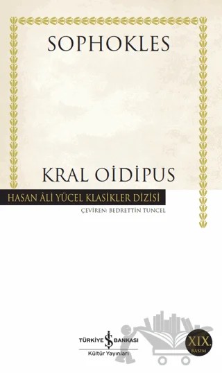 Kral Oidipus – Sophokles – İş Bankası Kültür Yayınları kitap kapağı