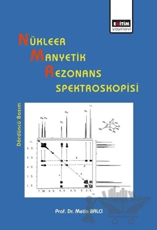 Nükleer Manyetik Rezonans Spektroskopisi – Metin Balcı – Eğitim Yayınevi - Ders Kitapları kitap kapağı