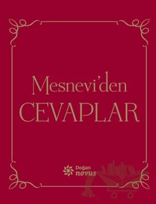 Mesnevi'den Cevaplar (Kırmızı Kapak) – Derleme – Doğan Novus kitap kapağı
