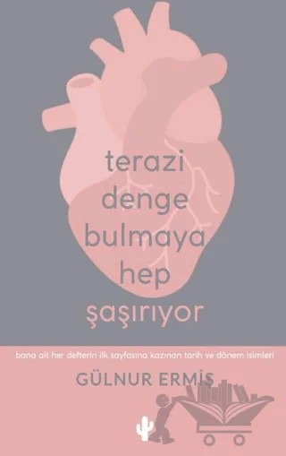 Terazi Denge Bulmaya Hep Şaşırıyor – Gülnur Ermiş – Kaktüs Sanat kitap kapağı