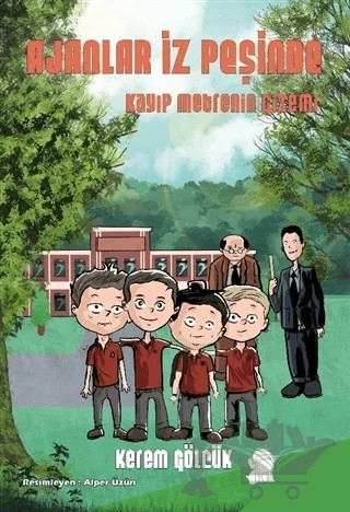 Ajanlar İz Peşinde - Kayıp Metrenin Gizemi – Kerem Gölcük – Parya Kitap kitap kapağı