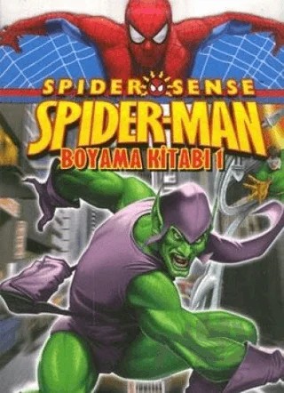 Spider Man Boyama Kitabı 1 – Kolektif – Doğan Egmont Yayıncılık kitap kapağı