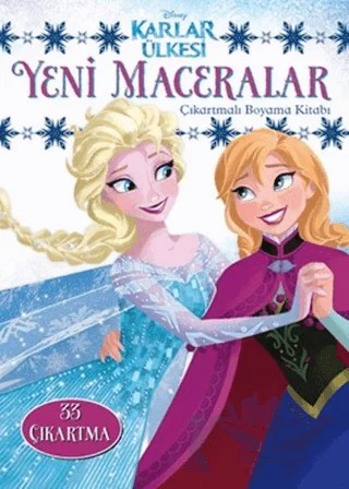 Yeni Maceralar Çıkartmalı Boyama Kitabı – Kolektif – Doğan Egmont Yayıncılık kitap kapağı
