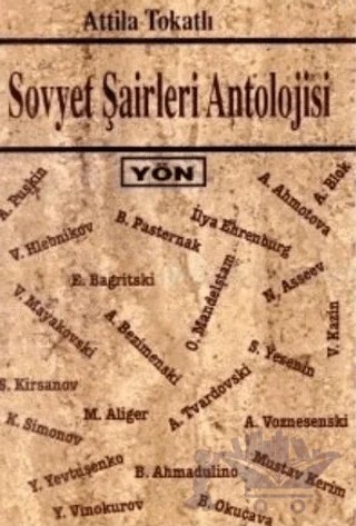 Sovyet Şairleri Antolojisi – Atilla Tokatlı – Yön Yayıncılık kitap kapağı