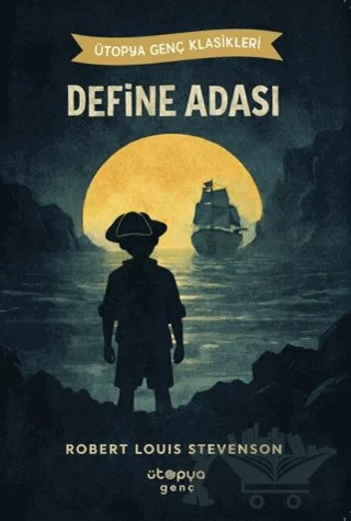 Define Adası – Robert Louıs Stevenson – Ütopya Genç kitap kapağı