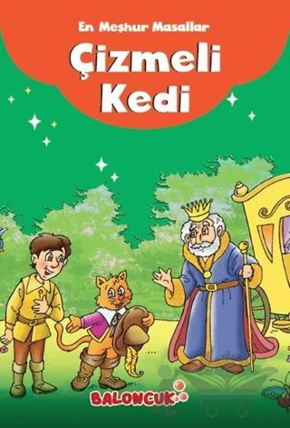 En Meşhur Masallar - Çizmeli Kedi – Kolektif – Baloncuk kitap kapağı