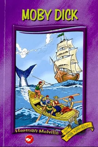 Moby Dick – Herman Melvılle – Beyaz Balina Yayınları kitap kapağı