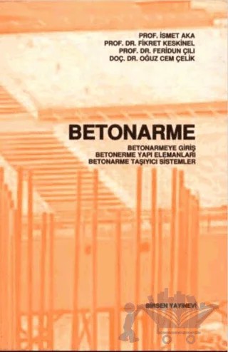 Betonarme – Fikret Keskinel – Birsen Yayınevi kitap kapağı